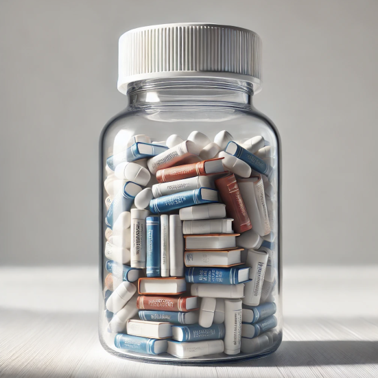 Rachel Röst. Når litteratur heler psyken. AI genereret billede.