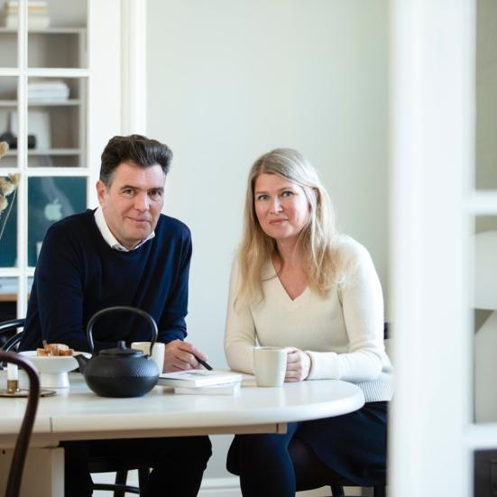 Invester dig fri. Pernille Wahlgren og Kasper Birk.