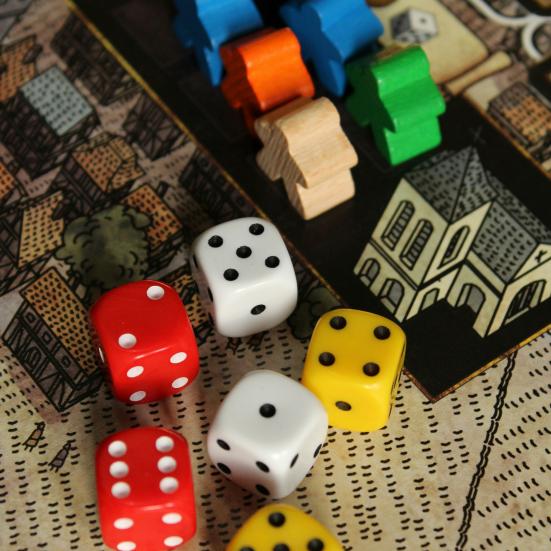 Brætspil i Elværket. Foto af Robert Coelho. 