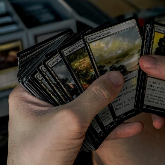 Magic the gathering. Foto af Kayl Photo.