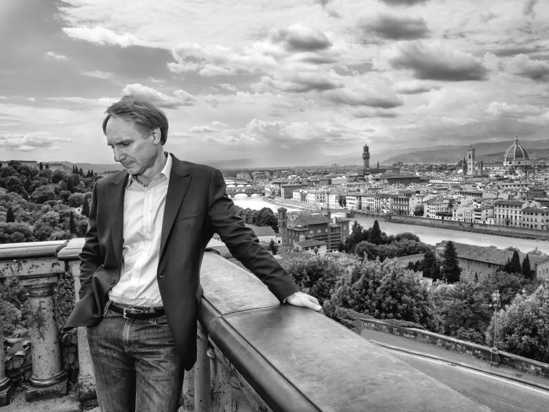 Dan Brown. Foto af Claudio Sforza.