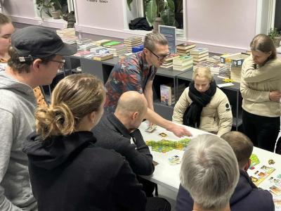 Brætspil på biblioteket