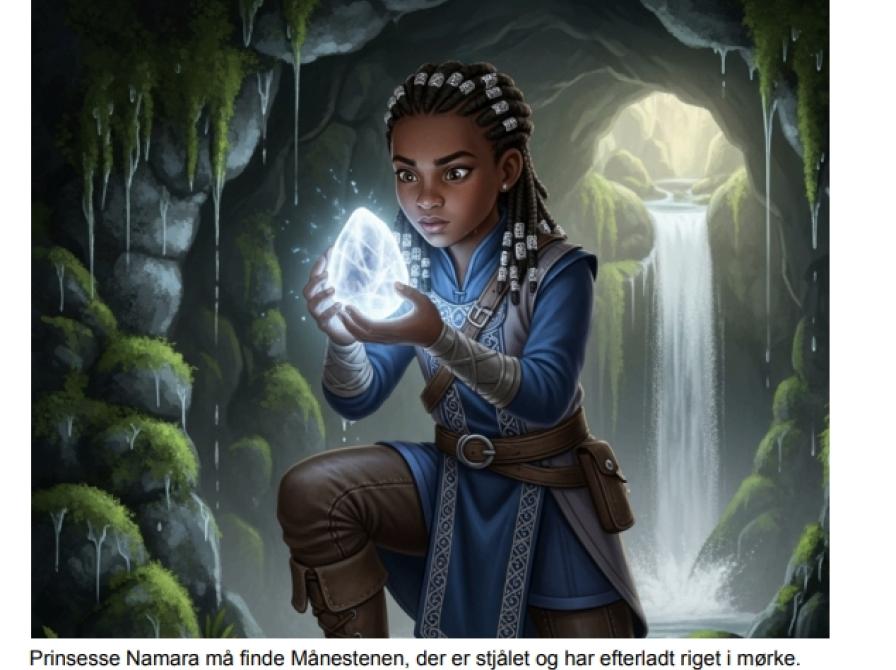 Prinsessefortællinger (Billede af Priscilla Timbiti)