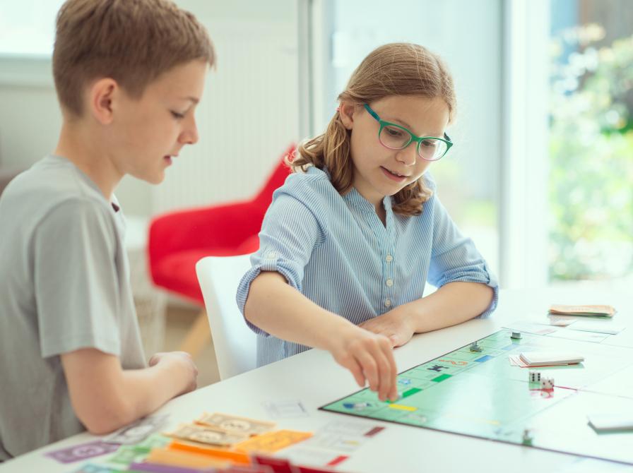 Brætspil på børnebiblioteket