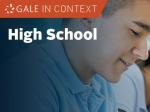 Logo for databasen Gale in Context: High School