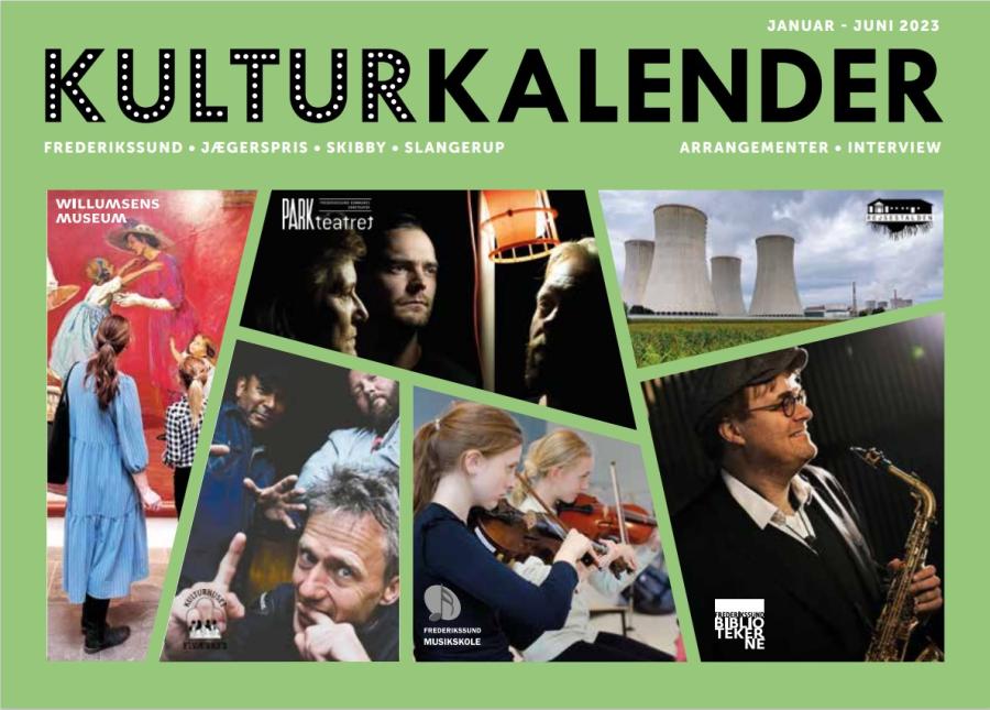 Billede af Kulturkalenderen for foråret 2023.